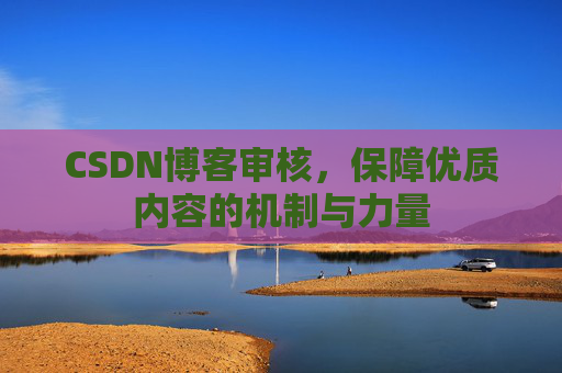 CSDN博客审核，保障优质内容的机制与力量
